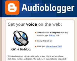 audioblogger